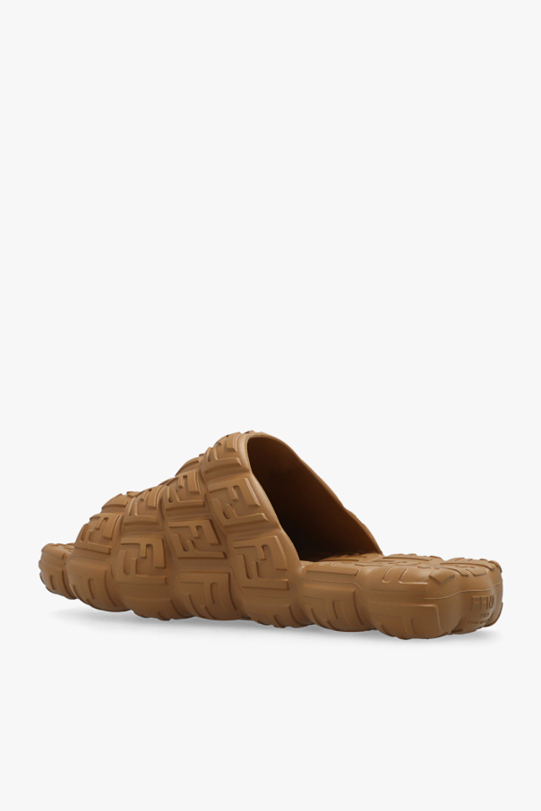 SchaferandweinerShops Zimbabwe - Beige 'Cloud' slides Fendi